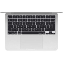 Apple MacBook Air 13 inch Liquid Retina Display, M3 Chip 8-Core CPU, 8-Core GPU, 8GB RAM, 256GB SSD, ENG Keyboard, Silver MRXQ3, 1 Year Warranty