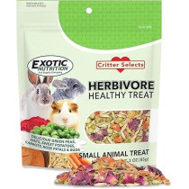 Exotic Nutrition Herbivore Healthy Treat For Small Animals, 85 Gram
