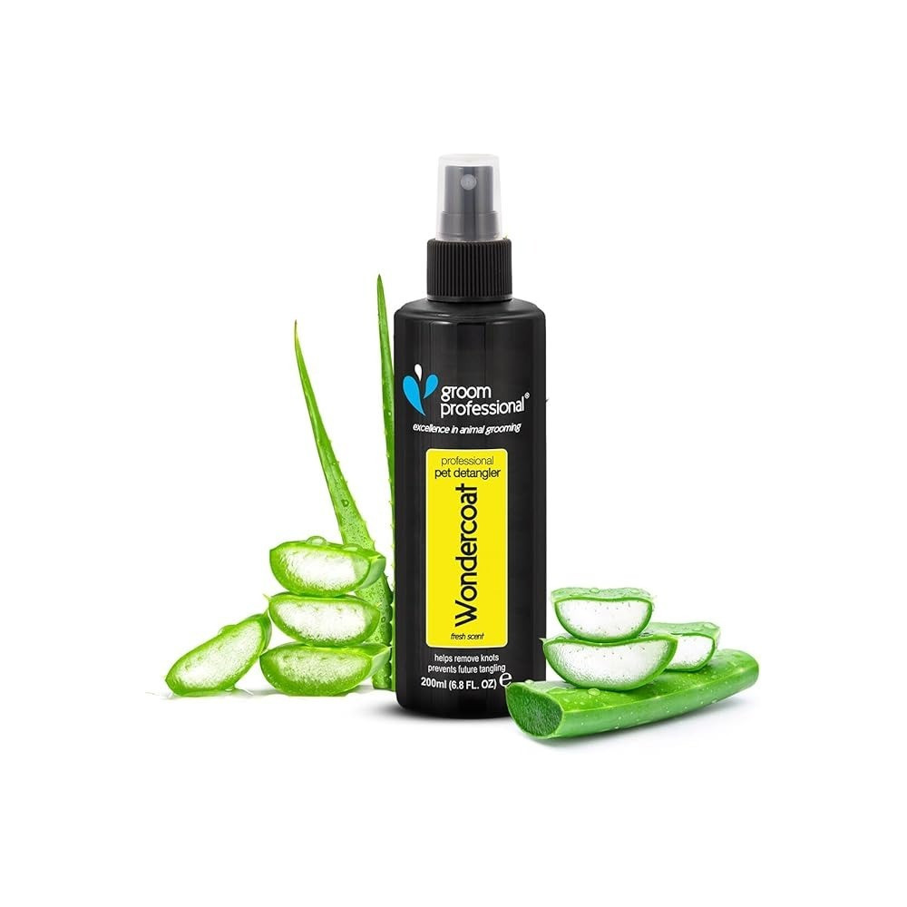 Groom Professional Wondercoat Pet Detangler, 200 Ml, Fresh Scent