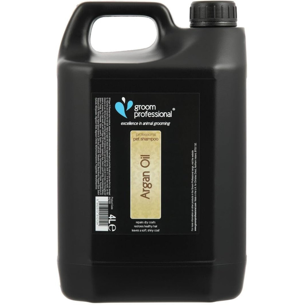 Groom Professional Argan Oil Shampoo, 4 Litre