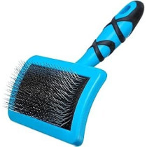 Groom Professional Curved Firm Slicker Brush, Medium, 12 X 5 X 25 Cm