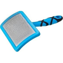 Groom Professional Curved Soft Slicker Brush Large, 19 X 10Cm