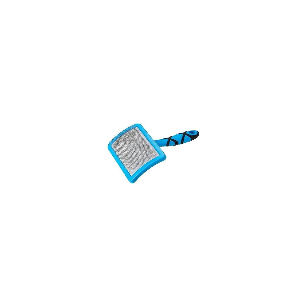 Groom Professional Curved Soft Slicker Brush Large, 19 X 10Cm