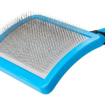 Groom Professional Curved Soft Slicker Brush Large, 19 X 10Cm