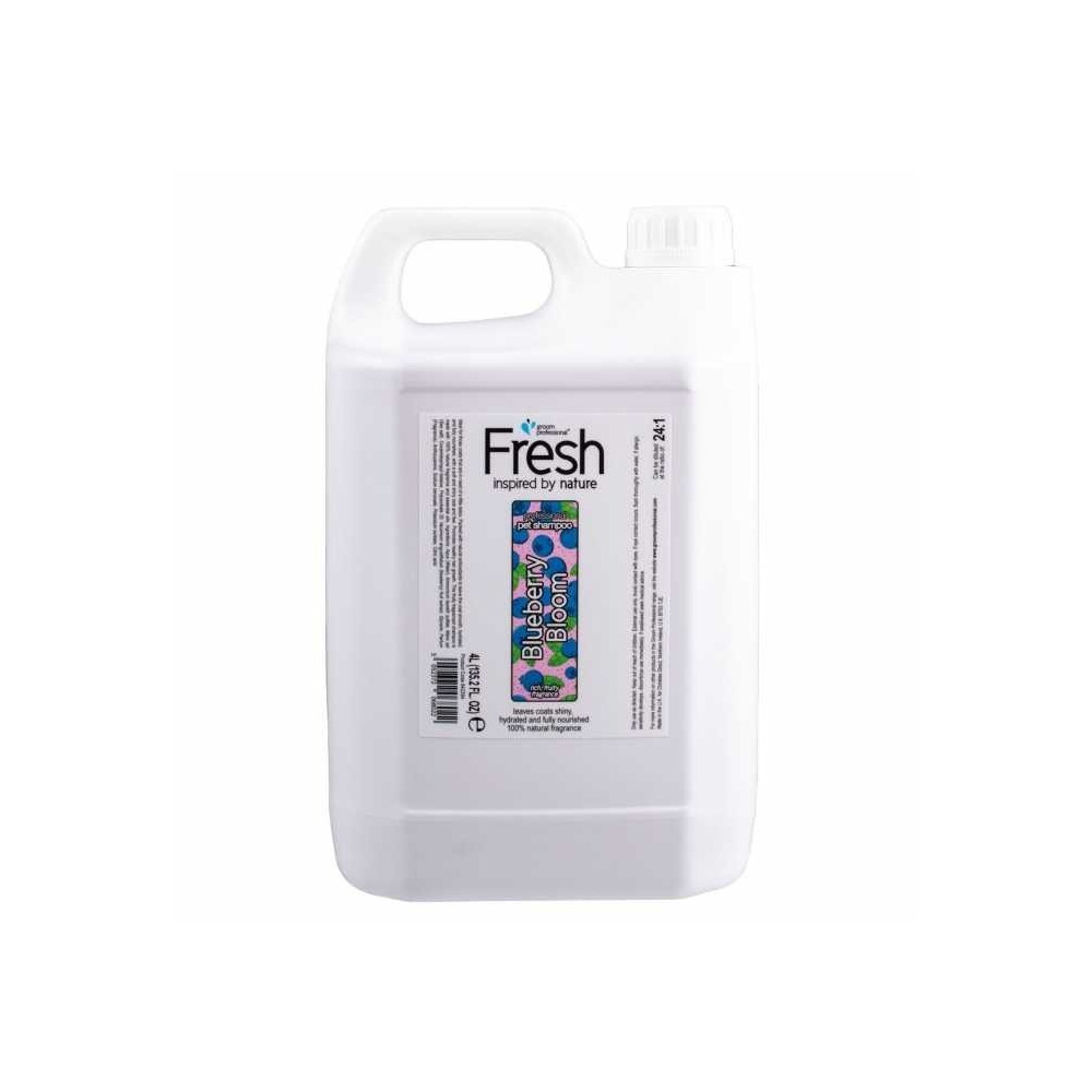 Groom Professional Fresh Blueberry Bloom Shampoo, 4 Litre