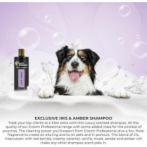 Groom Professional Iris And Amber Shampoo, 4 Litre