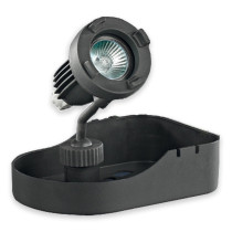 Sicce Halley 12 V - 20 W Halogen Lamp With Transformer For Aquaria Ponds, Black
