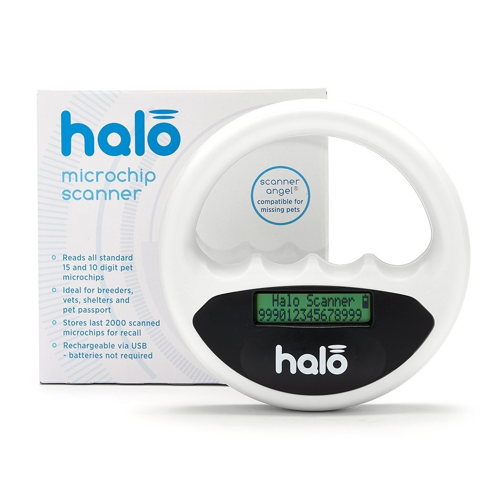 Micro-Id Halo Multi Chip Scanner In Carry Case, White