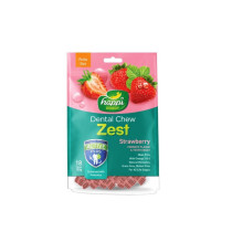 Happi Doggy Dental Chew Zest-Strawberry, 2.5 Inch, 18 Pieces, 150 Gm