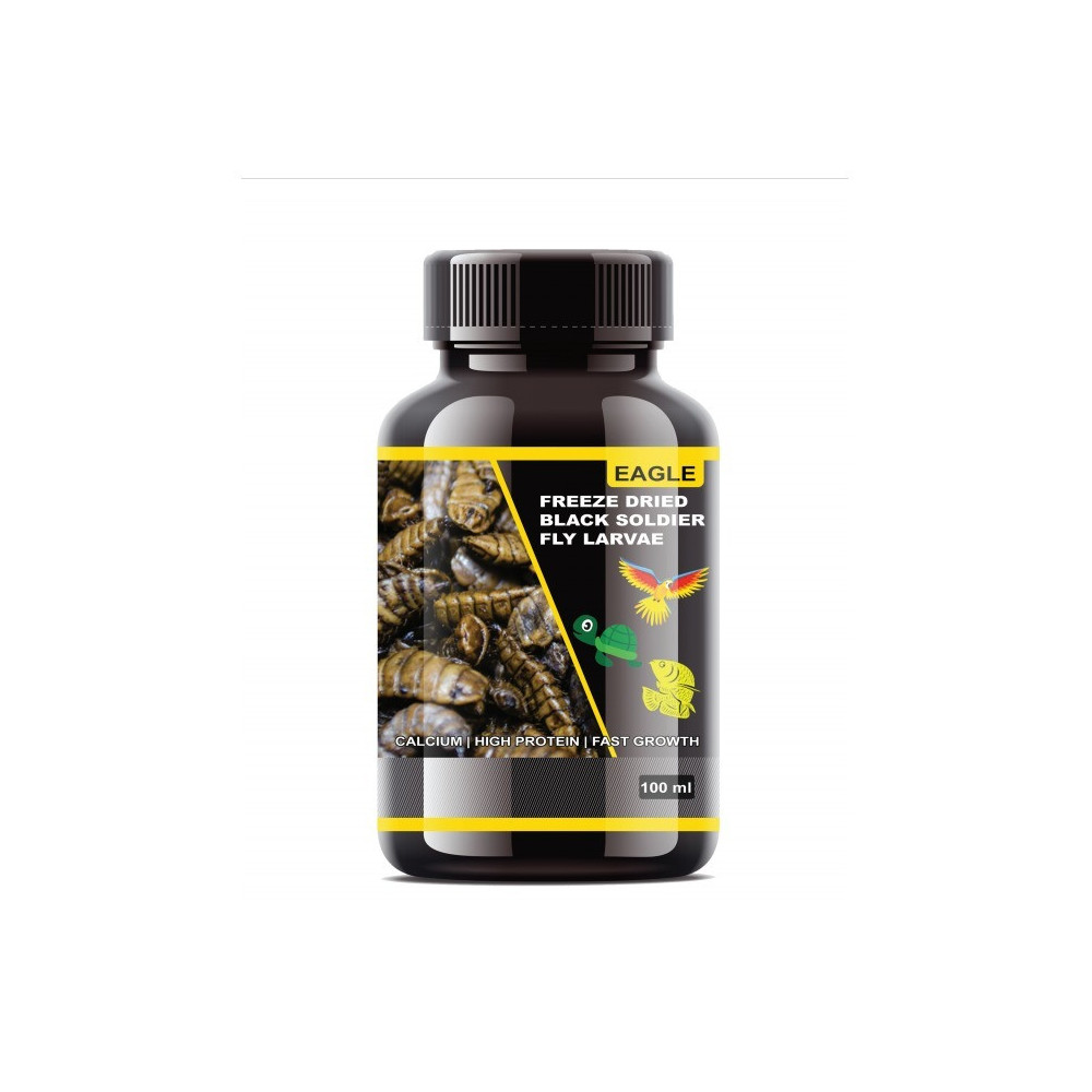 Horizone Eagle Freeze Dried Black Soldier Fly Larvae, 100 ml