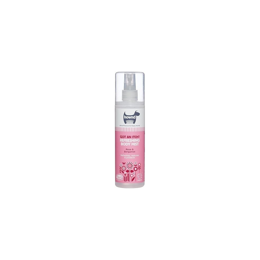Hownd Got An Itch Refreshing Body Mist Rose And Bergamot, 250 ml