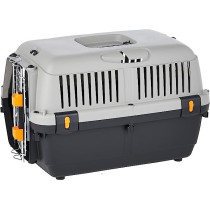 MP Bergamo IATA Carrier Bracco Travel Carrier For Dog, Grey/Black