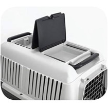 MP Bergamo IATA Carrier Bracco Travel Carrier, White/Black