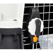 MP Bergamo IATA Carrier Bracco Travel Carrier, White/Black, 92 x 64 x 67 5H