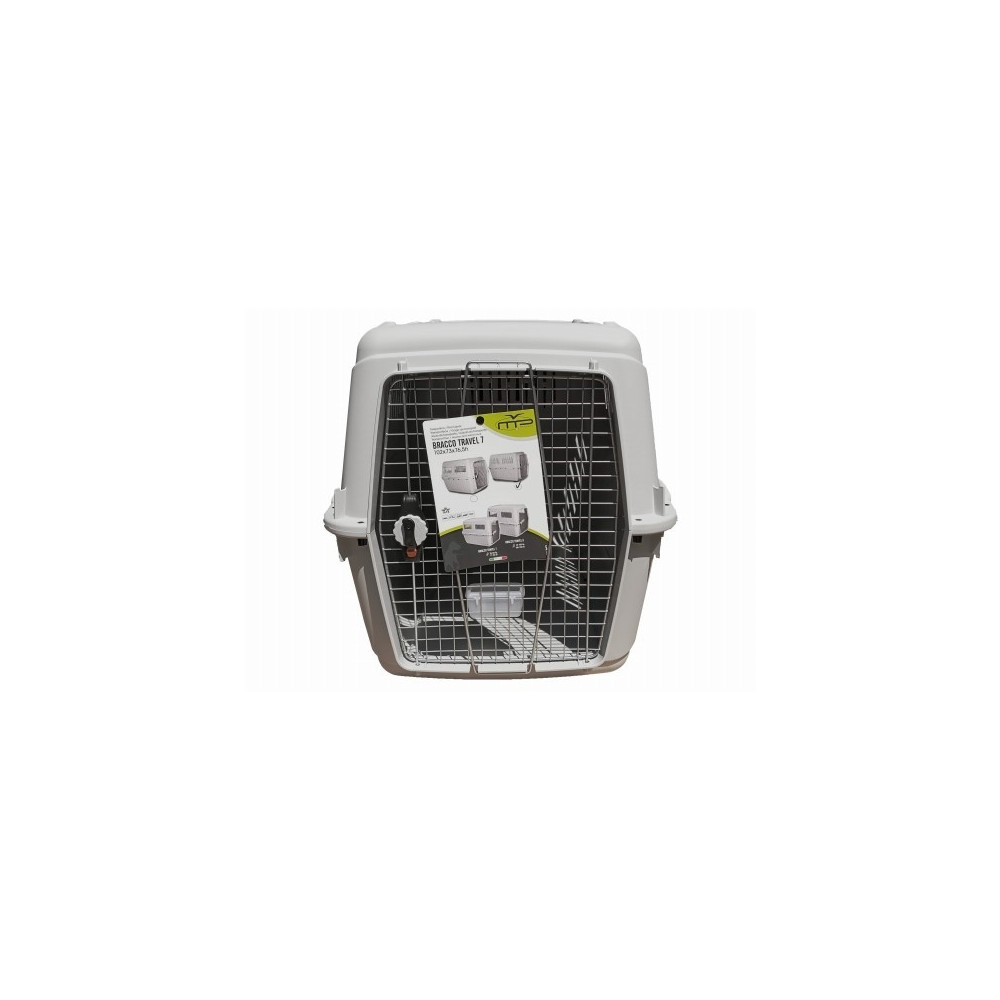 MP Bergamo IATA Carrier Bracco Travel Carrier, White/Black, 102 x 73 x 76 5H