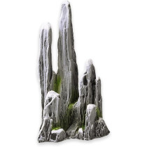Hobby Terrarium Decoration Iced Rock 4, Grey