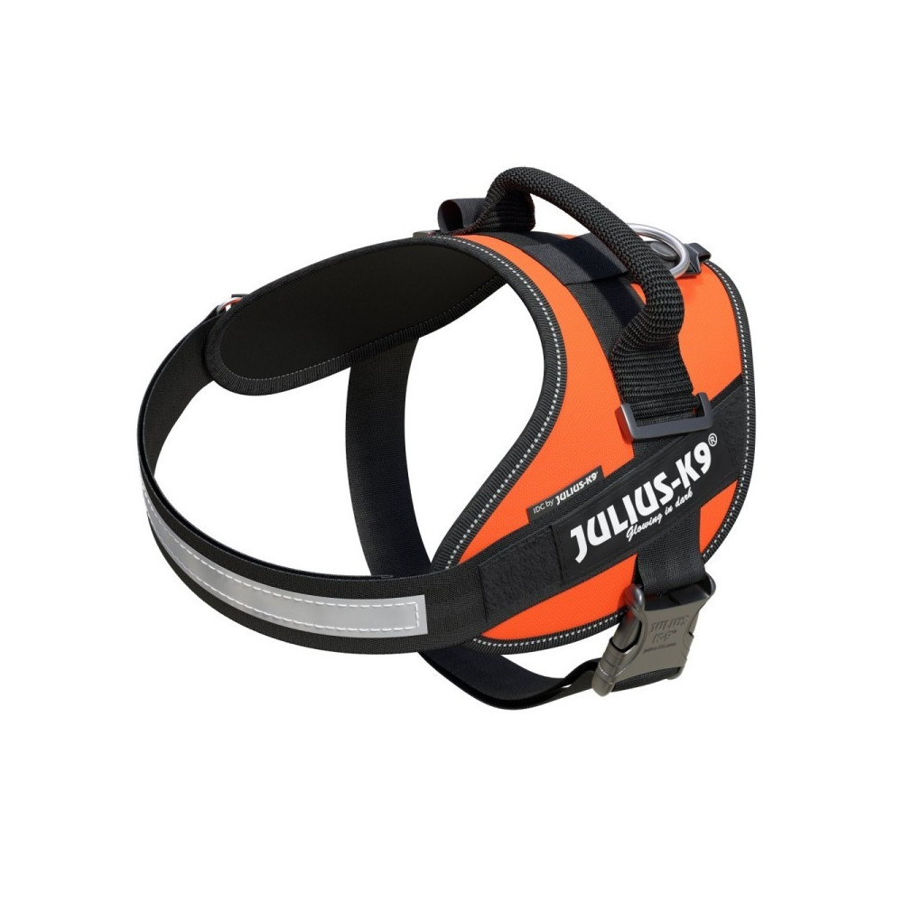 Julius-K9 IDC High Visibility Powerharness, Size 0 UV, Orange
