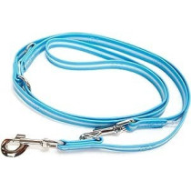 Julius-K9 IDC Lumino Adjustable Dog Leash Aquamarine / Width 1.9 cm & Length 2.2 Meter