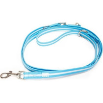 Julius-K9 IDC Lumino Adjustable Dog Leash Aquamarine / Width 1.9 cm & Length 2.2 Meter