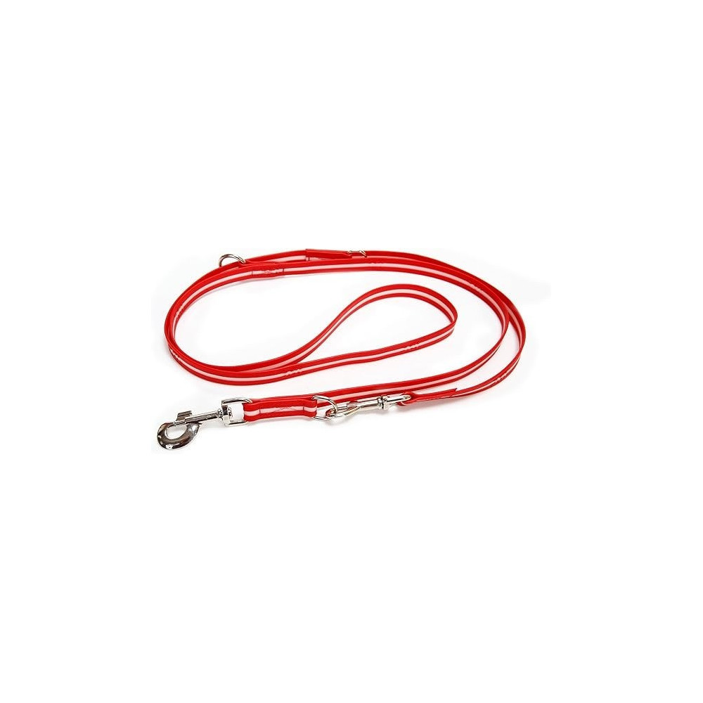 Julius-K9 IDC Lumino Adjustable Leash, Red, Width 1.9 cm And Length 2.2 Meter