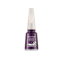 Flormar Pearly Nail Enamel With New Improved Formula And Thicker Brush, PL432 Violet Defence, New