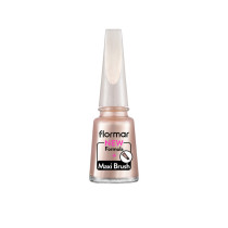 Flormar Pearly Nail Enamel With New Improved Formula And Thicker Brush, PL450 Salmon Dust