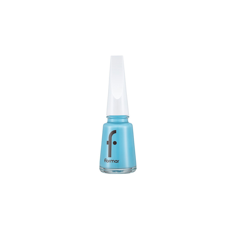 Flormar Pearly Nail Enamel With New Improved Formula And Thicker Brush, 423 Baby Blue
