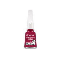 Flormar Classic Nail Enamel Nail Polish, 482 Expressive Blackberry, New