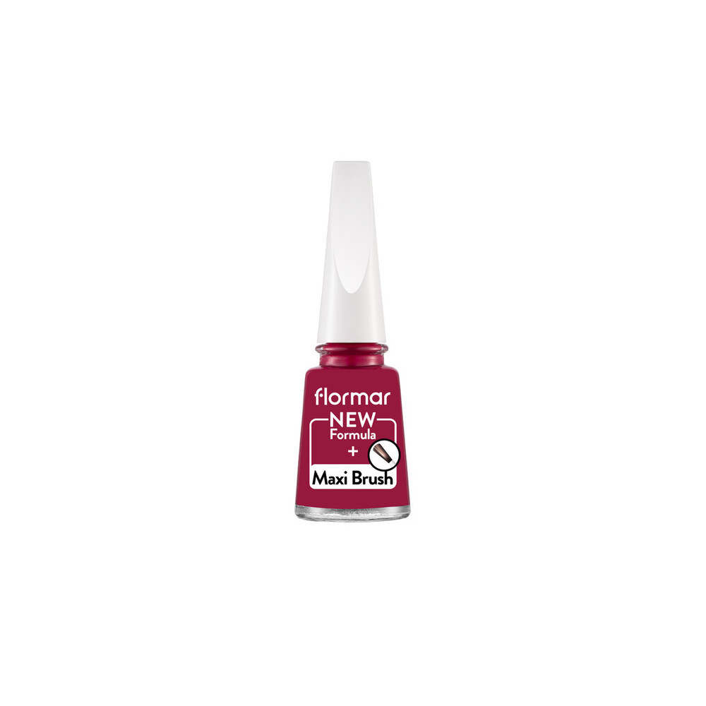 Flormar Classic Nail Enamel Nail Polish, 482 Expressive Blackberry, New