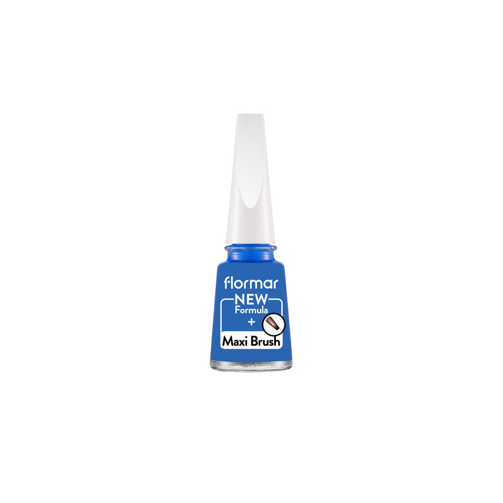 Flormar Classic Nail Enamel Nail Polish, 487 Navy Blue, New