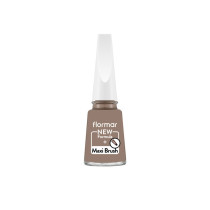 Flormar Classic Nail Enamel Nail Polish, 508 Minky Brown