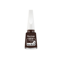 Flormar Classic Nail Enamel Nail Polish, 514 Bitter Cocoa, New