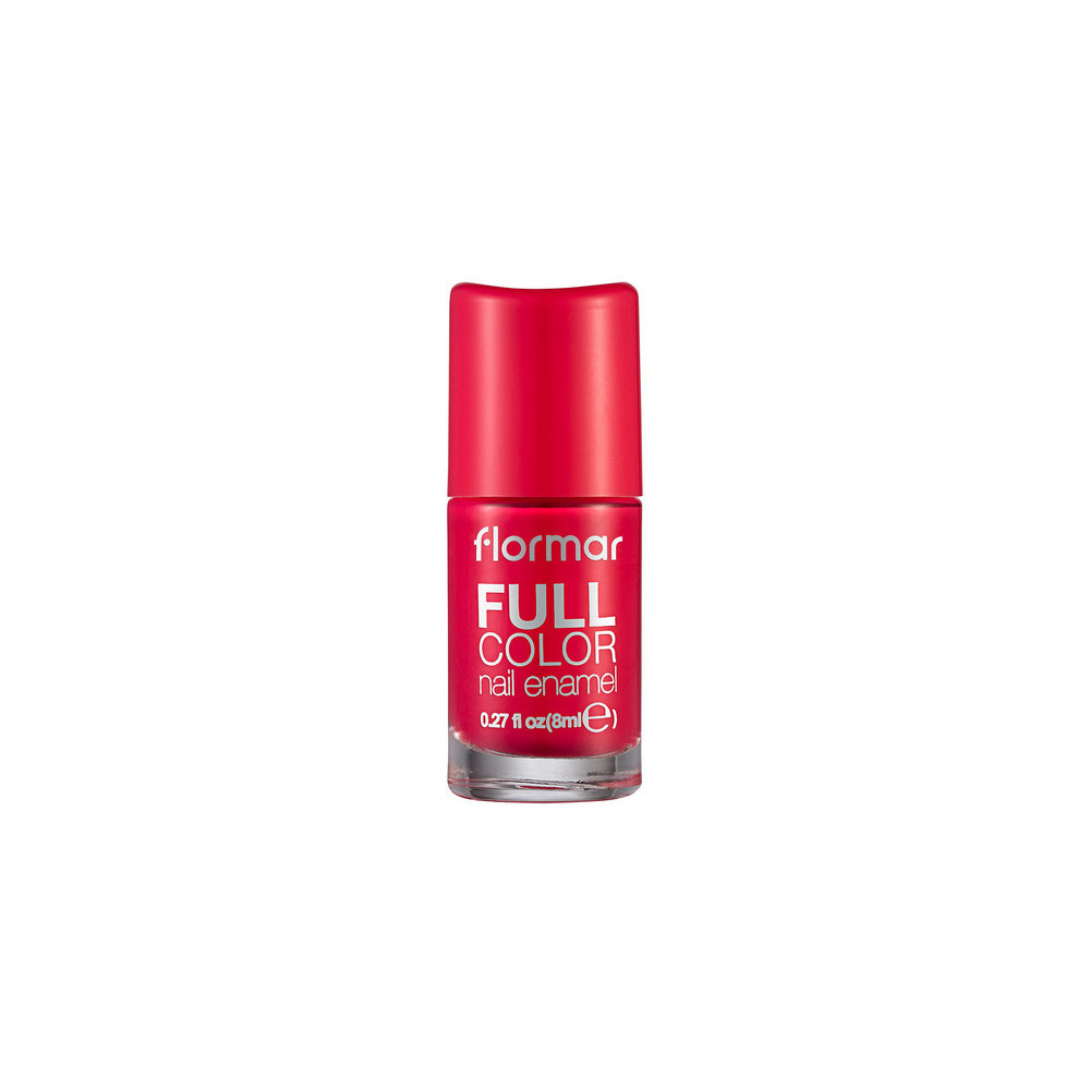 Flormar Full Color Nail Enamel Nail Polish, FC48 Bright Azalea