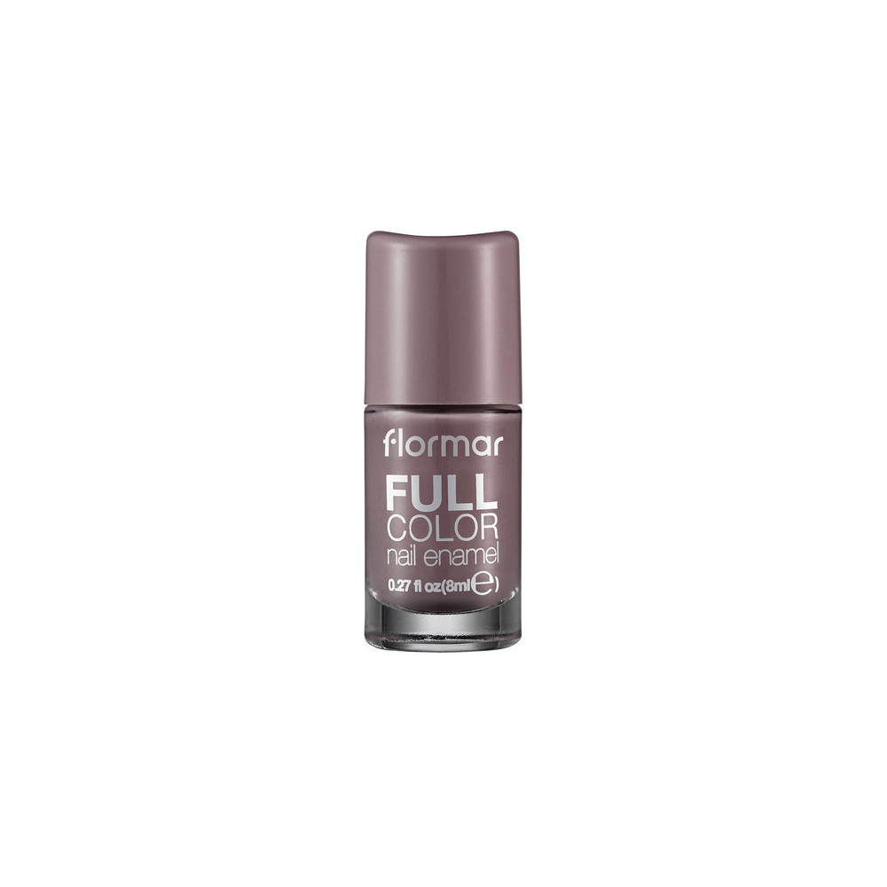 Flormar Full Color Nail Enamel Nail Polish, FC74 Greige