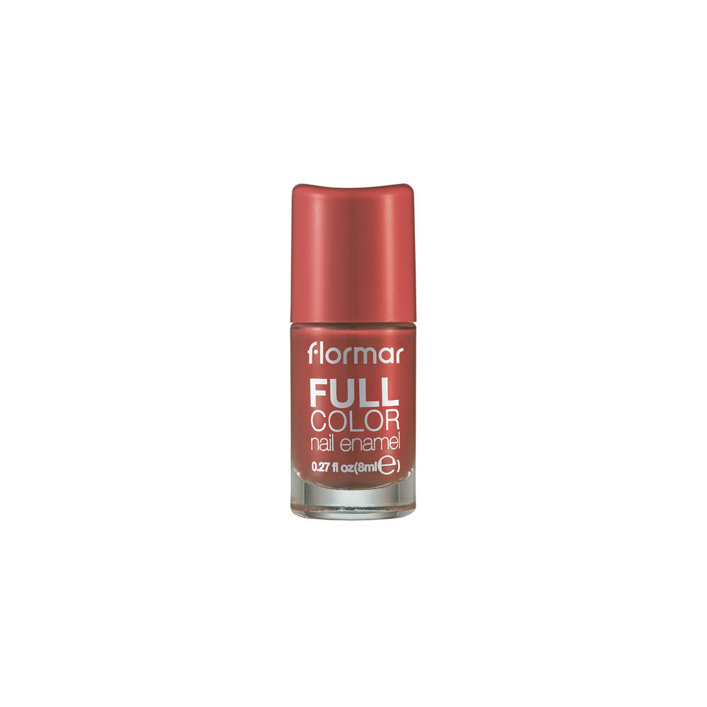 Flormar Full Color Nail Enamel Nail Polish, FC78 Lovely Coral