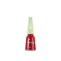 Flormar Green Up Nail Enamel Nail Polish, 009 Red Apple