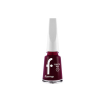Flormar Quick Dry Nail Polish, 21 Blackstar Red New
