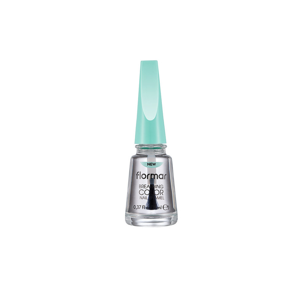 Flormar Breathing Colors Nail Enamel Nail Polish, 001 Clear