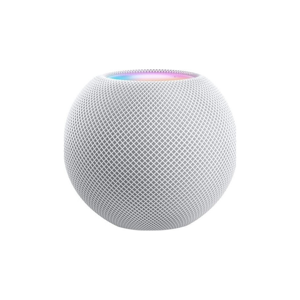 Apple HomePod Mini Speaker Full-Range Driver, Dual Passive Radiators, Wi-Fi And Bluetooth, Stereo Pairing, White MY5H2