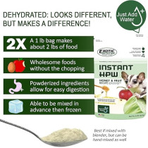 Exotic Nutrition Instant-Hpw Honey And Fruit Recipe, 227 Gram