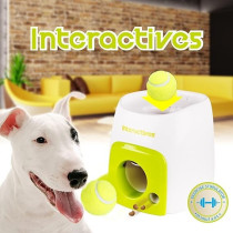 All For Paws Interactive Fetch N Treat Dog Toys, Green/White