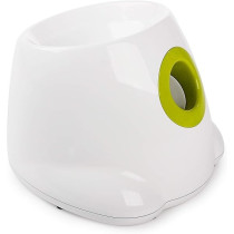 All For Paws Interactive Hyper Fetch Mini Dog Toy, Green/White