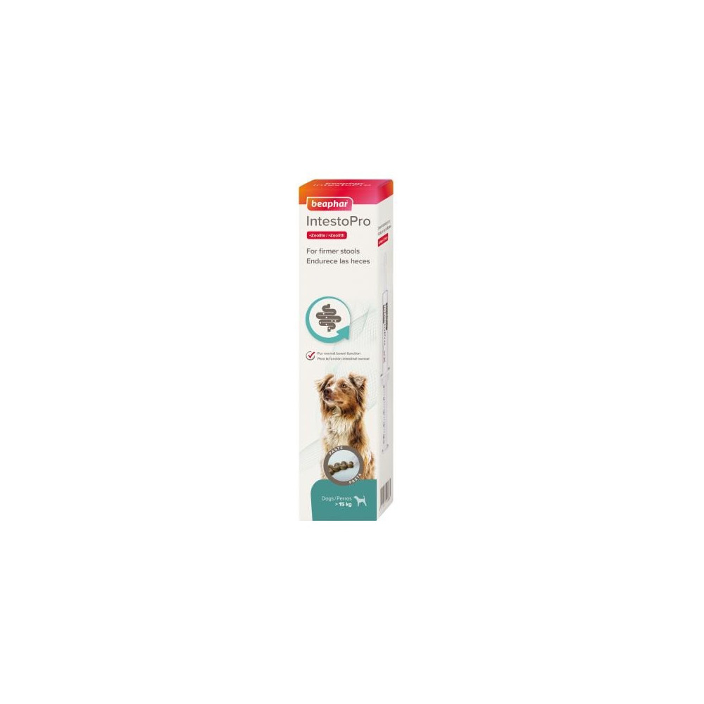 Beaphar IntestoPro Anti Diarrhea Paste Syringe For Large Dog, Pack Of 2 x 20 ml