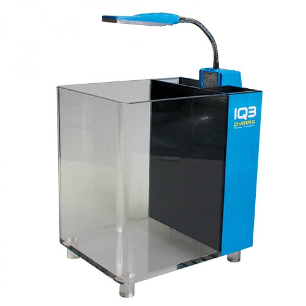 Dymax IQ3 Mini Acrylic Aquarium, Blue