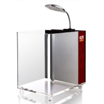 Dymax IQ5 Mini Acrylic Aquarium, Red