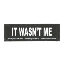 Julius-K9 IT WASN'T Me Patch For Dogs, Large