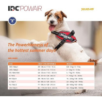 Julius-K9 Idc Powair Harness, Orange, 3Xs
