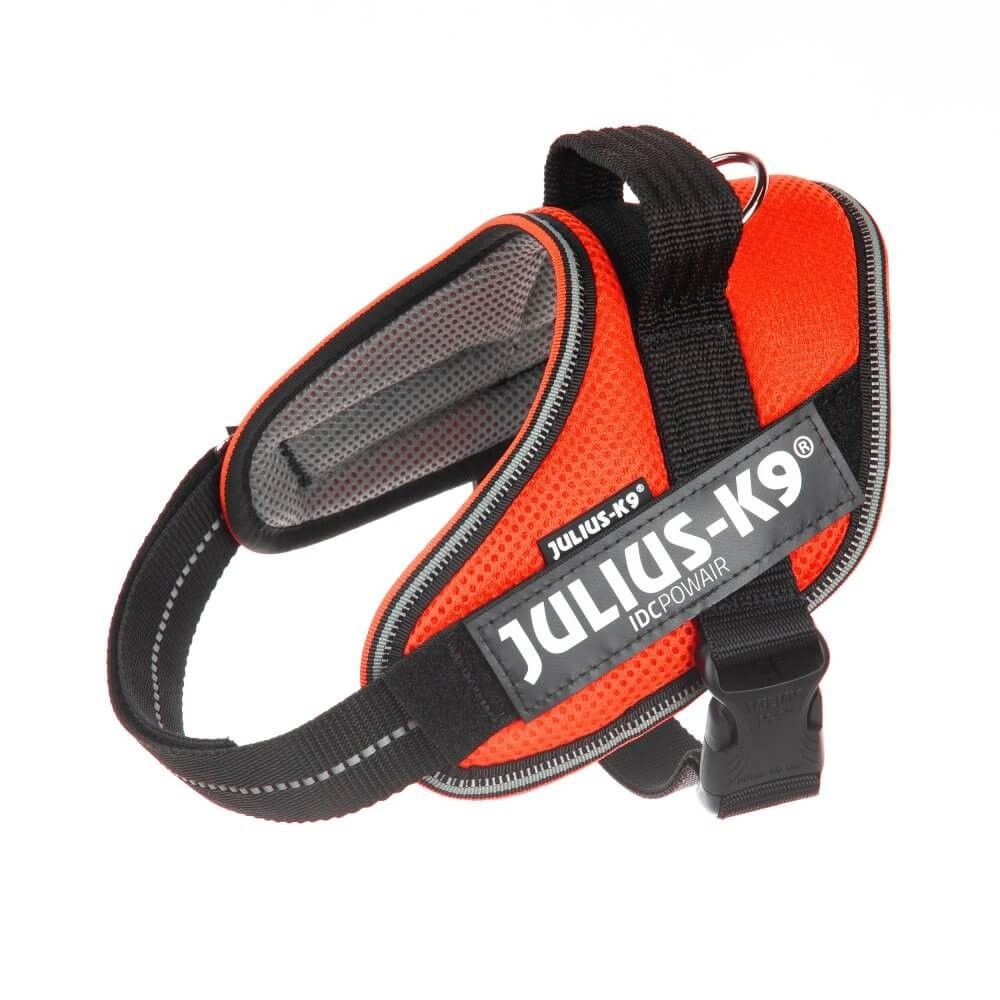 Julius-K9 Idc Powair Harness, Orange, Small