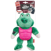 Gigwi Squeaker Im Hero Series Crocodile, Dog Toy