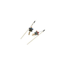 Imac Cat Toy Cane With Sisal Cone And Feathers, 40 Cm